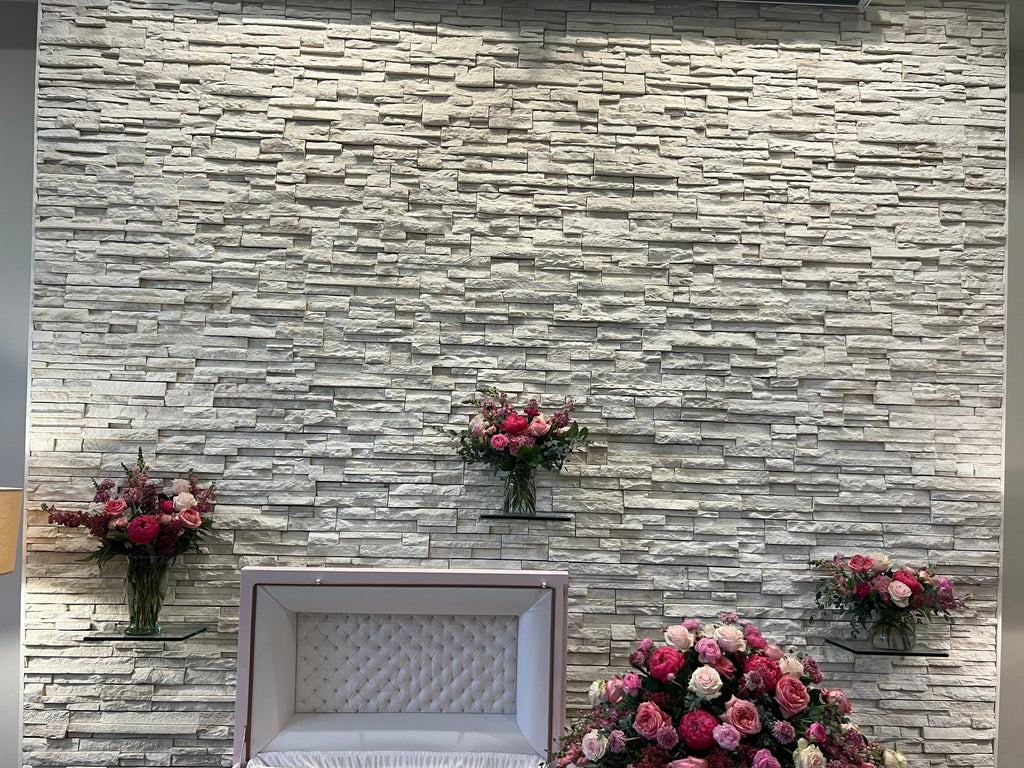 Blushing Tribute Floral Arrangement Package